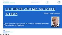 History of Artemia activities in Libya