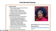 History of Artemia activities in Tanzania