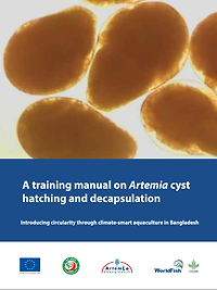 A training manual on Artemia cyst hatching and decapsulation