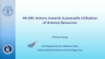 AR-ARC actions towards sustainable utilization of Artemia resources