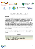 Workshop on sustainable brine shrimp Artemia cultivation, 17 February, Tashkent