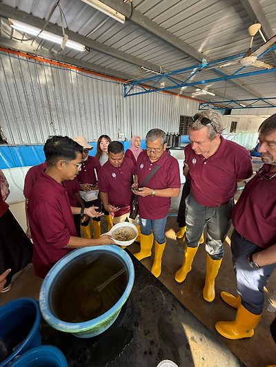 Kembang Subur Hatchery tour