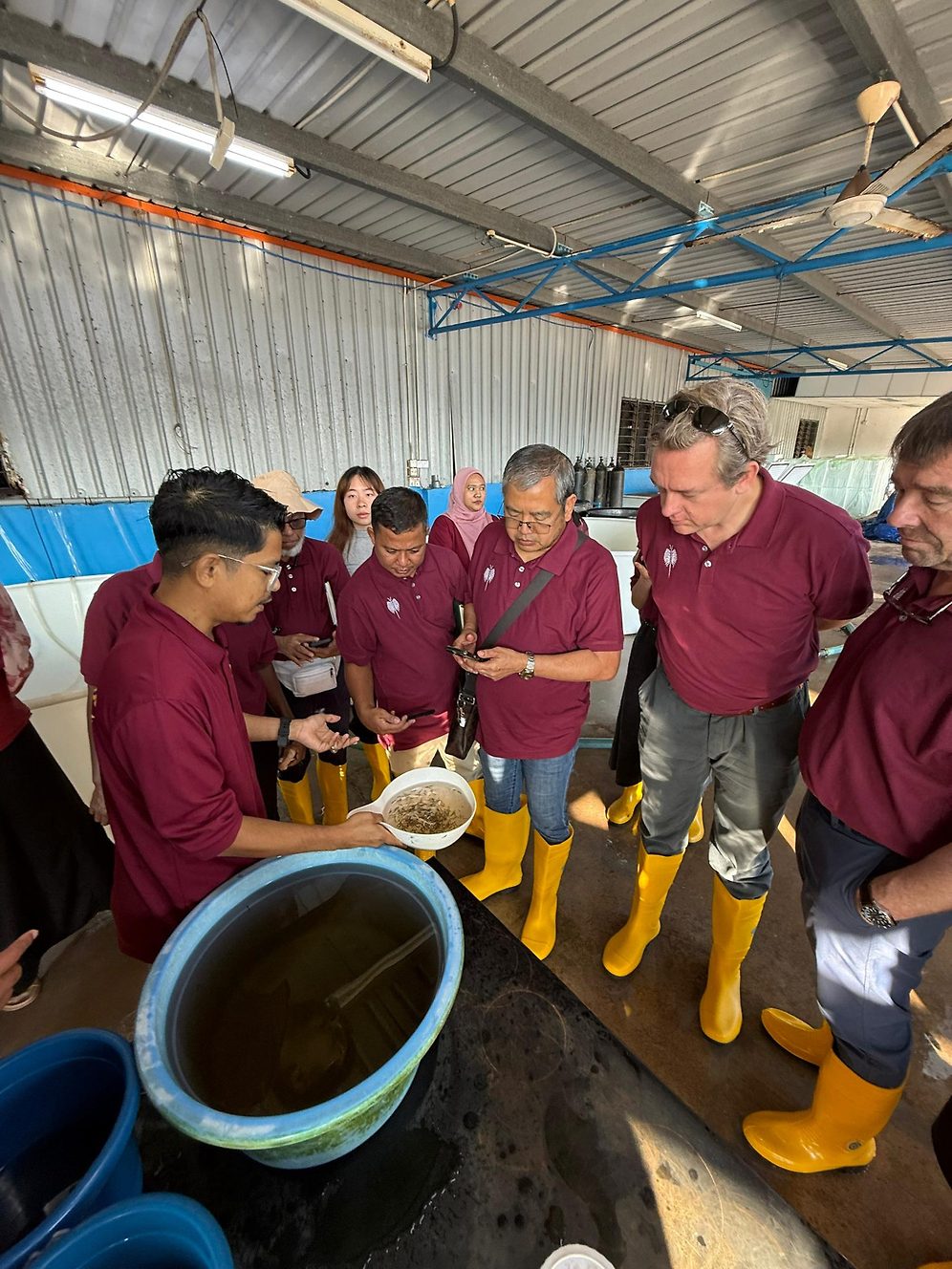 Kembang Subur Hatchery tour